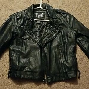 Leather jacket
